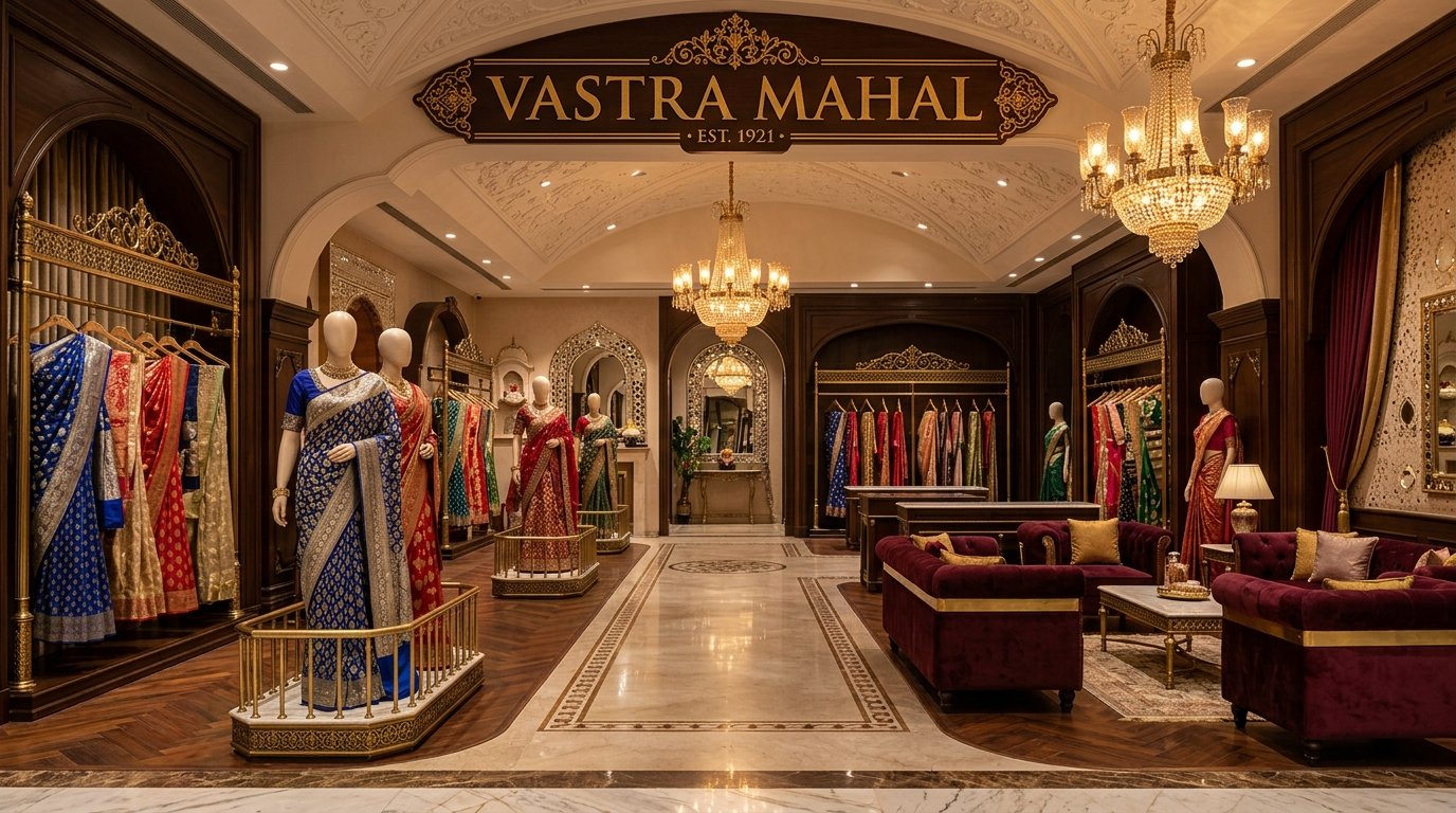The Vastra Mahal Showroom Interior